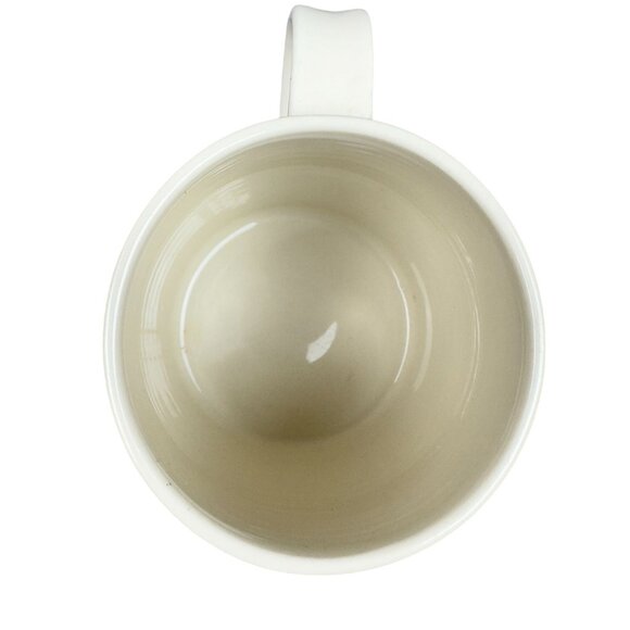 Letter N Anthropologie Starla Halfmann Monogram  Coffee Tea Cup Mug Floral - Picture 5 of 6